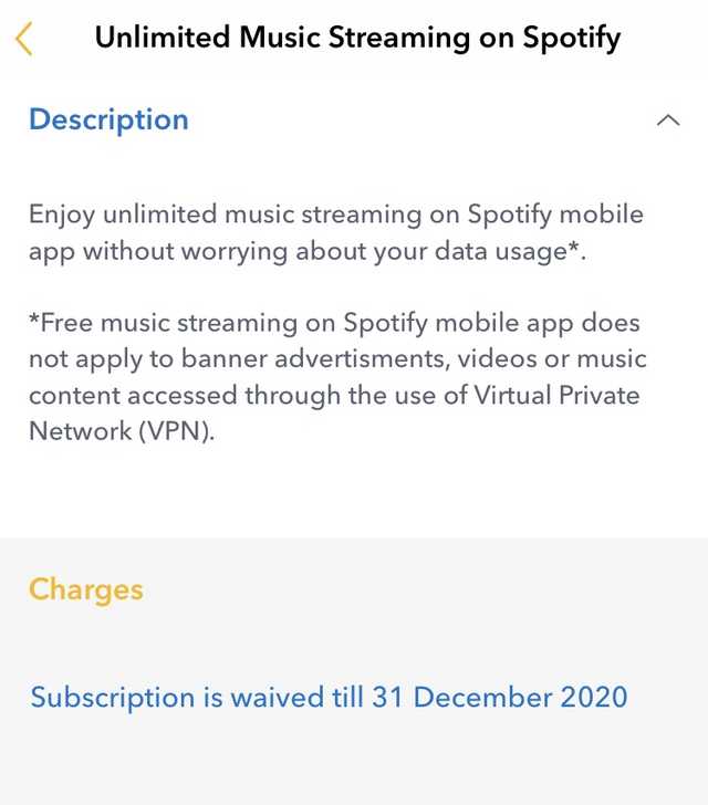 Spotify free m1 singapore price