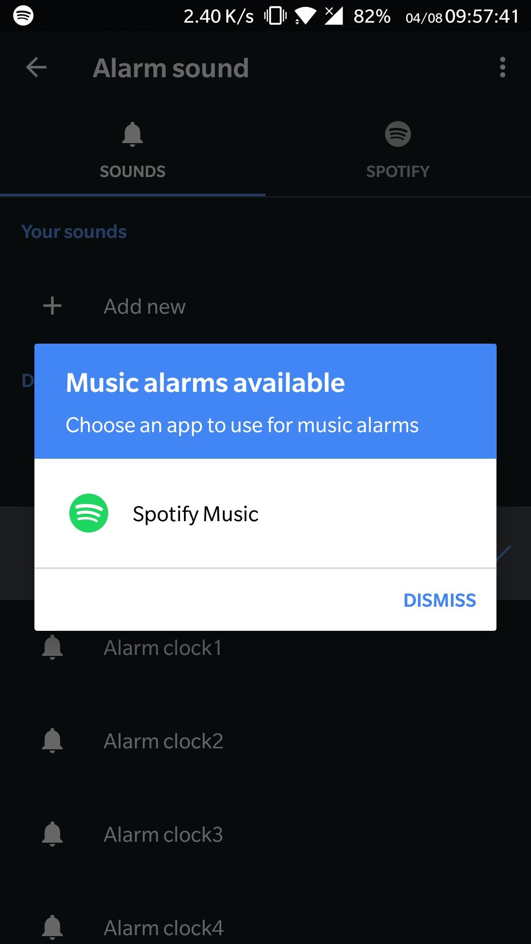 Best Wake To Spotify Clock App Android